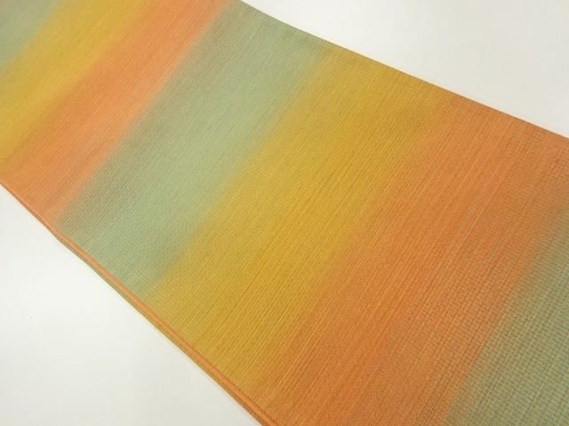 横段模様織出し全通袋帯